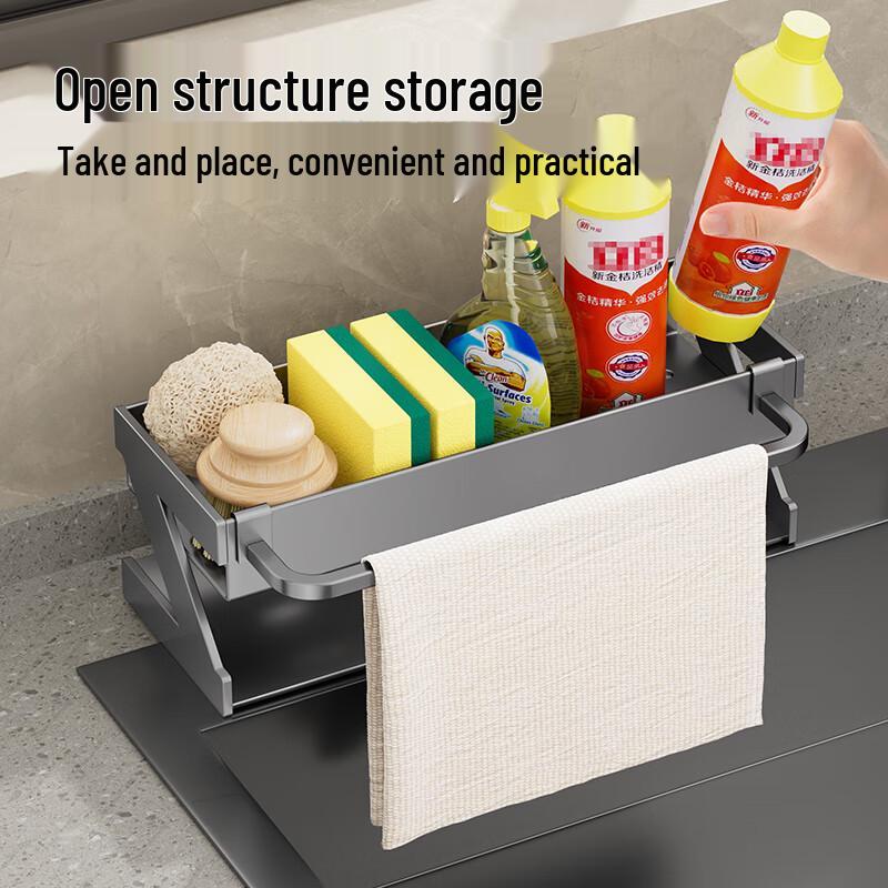 Multifunctional Kitchen Sink Organizer Rack