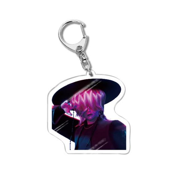 Korean Pop Cartoon Charm Acrylic Anime Character Boy Tiger Keychain Charm Cute Bag Backpack Charm Collectible Gift for Fans