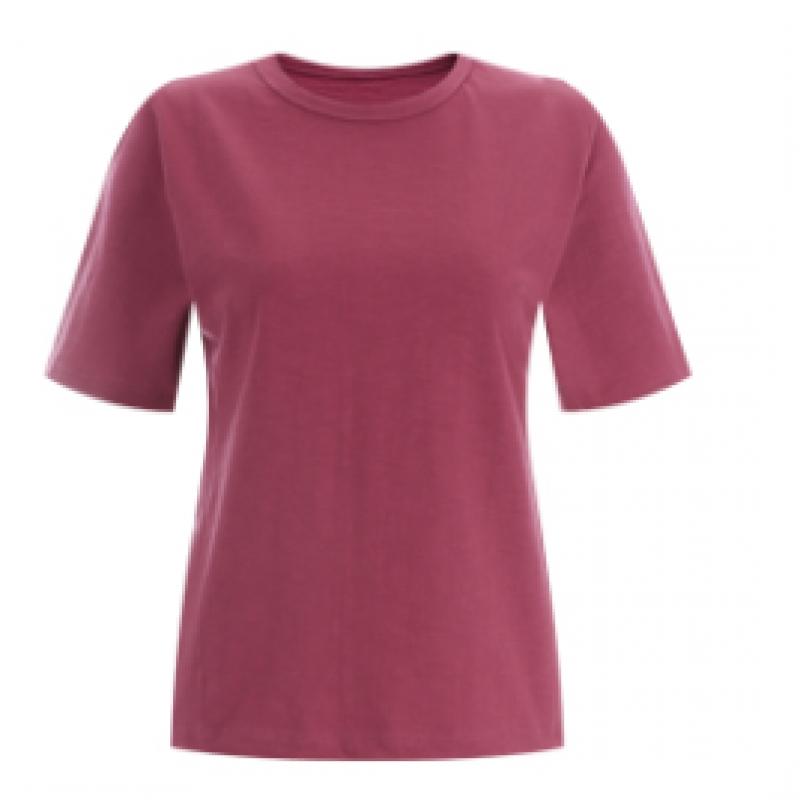 Shop Women Slub Round 100 CoTTon Daily Summer T shirT whiTe Dai Wsh 12015
