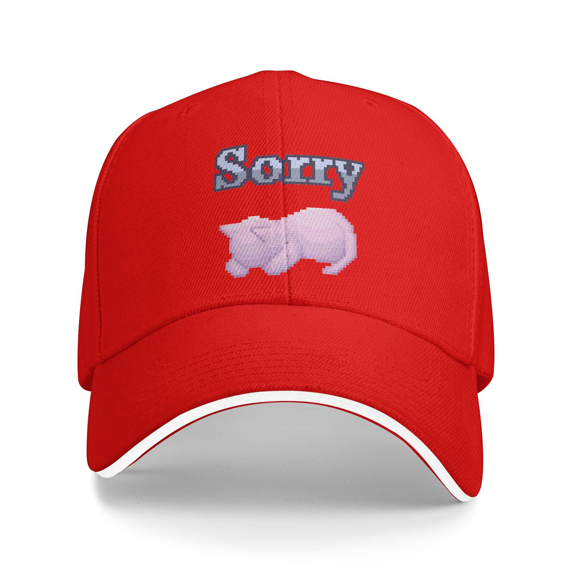 

New Arrival Needy Streamer Overload AmeChan Baseball Cap UnisexTeens Print Hip Hop Hats Summer y2k Retro Snapback Cap One Size