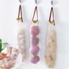 Mesh Net Fruit Vegetable Garlic Onion Hanging Storage Bags Food Reusable Bag Organizer Home Hollow Kitchen Accessory