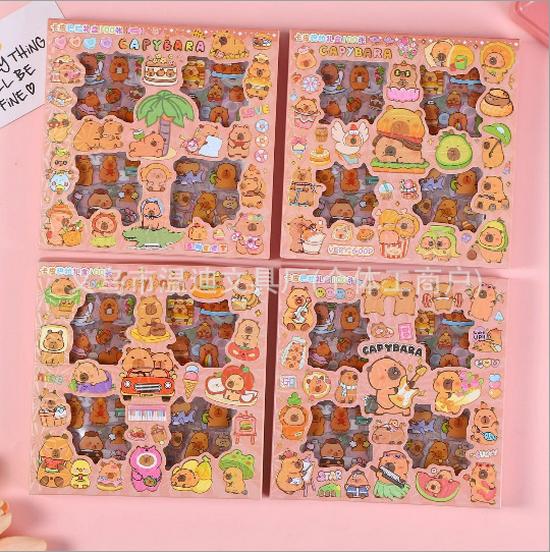 Набор наклеек «Маленький монстр горы Ланглан» - 100 уникальных милых мультяшных наклеек для скрапбукинга