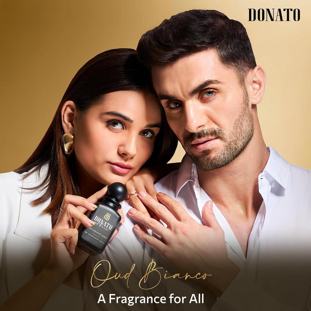DONATO Oud Bianco Eau De Parfum Perfume For Men & Women, 30 Ml|Premium Luxury Perfume