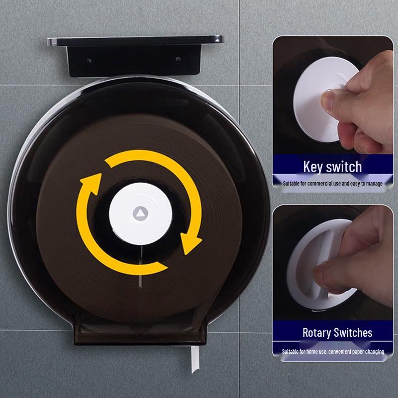 Punch-Free Wall-Mounted Tissue Box