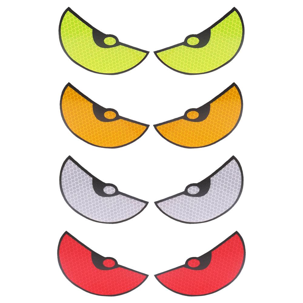 Naklejka odblaskowa na samochód Bezpieczeństwo w nocy Jazda samochodem Mały diabełek Potwór Oko Odblask Samochód Zarysowanie Stylizacja Modyfikacja Akcesoria