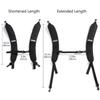 New Black Backpack Straps Oxford Cloth Shock Absorption Replacement Strap Bag Repair Parts Outdoor Sports