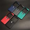 For Samusng Galaxy Z Flip 7 FE Case Insert Card Soft Leather Scratch-resistant Phone Case For Galaxy Z Flip 6 5G Fold Cover