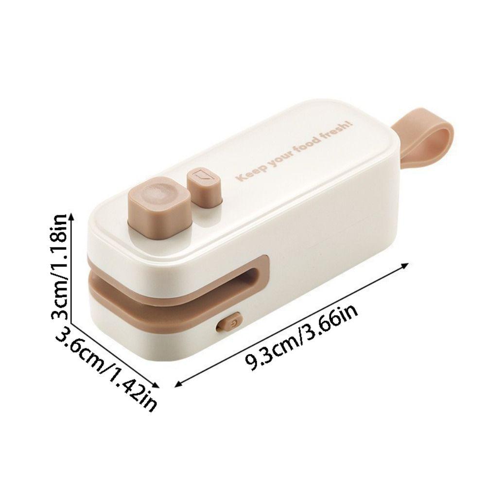 Mini Heat Sealer Magnetic Plastic Bag Sealer Kitchen Gadget Food Sealer Clip  Travel