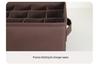 [Recommended] 18-Grid Waterproof Oxford Cloth Underwear Storage Box Drawer Divider