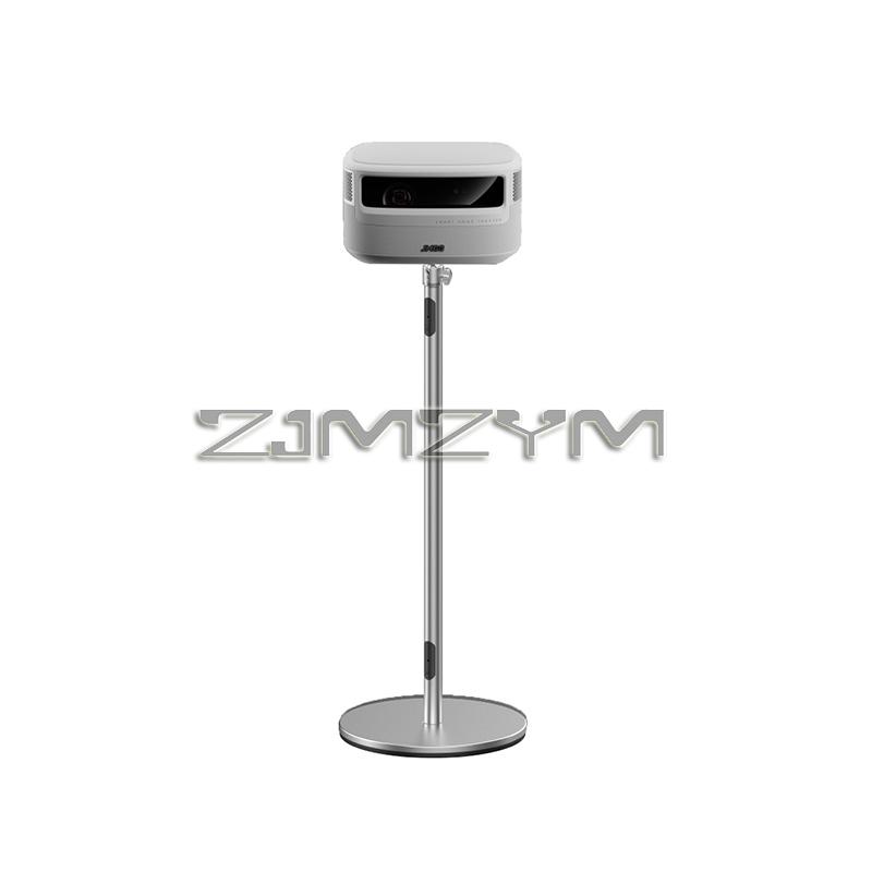 Projector Bracket Floor Support Stand Aluninum Holder Adjustable 360 °Rotating Projector Bracket for Film Video Projector серебряный