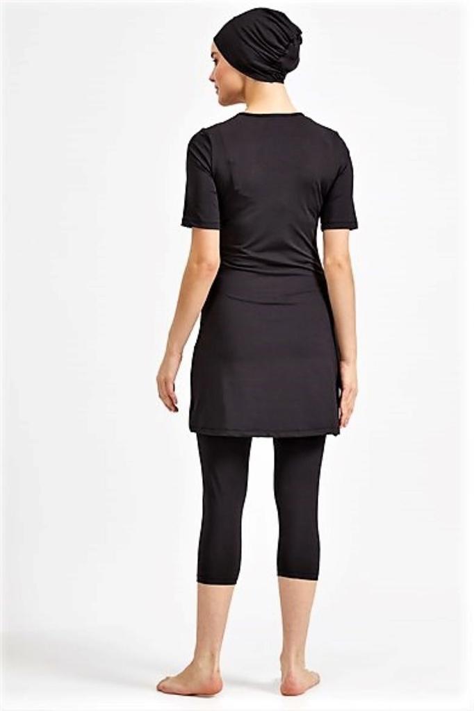 Muslimischer, bescheidener, islamischer Burkini-Badeanzug für den Strand, Bademode, Hijab, Strandmode, Badeanzug 