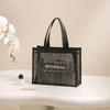 Große Kapazität Leere Tragetasche Netz Kosmetiktasche Tragbar Make-up Waschbeutel Handtasche