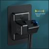 Adjustable Punch-Free Shower Head Holder - Wall Mount Bathroom Rain Shower Hanger