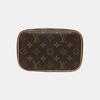 [Pre-Owned] Nice Elegant Shape Lv Monogram Metal Zipper Head Coated Canvas Makeup Bag Handbag Mini - Excellent #1RPE6W2