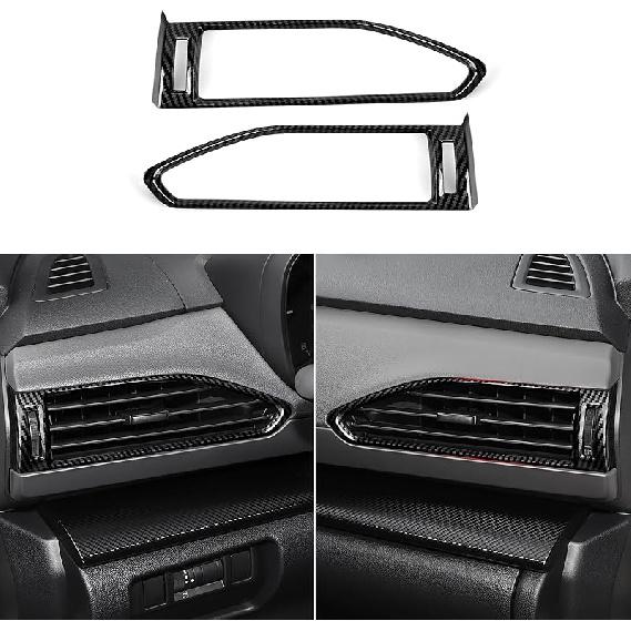 Youtaiche Car ABS Carbon Fiber Decal Interior Trim Cover for Subaru Crosstrek & Legacy 2018-2025 / Forester & Ascent -2025 / Impreza 2017-2024