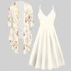 3D  Printed  Set Dress Coat ,  Single Color, Diverse Shapes  Fashion Print,suitable for Various Scene Fashion Styles
