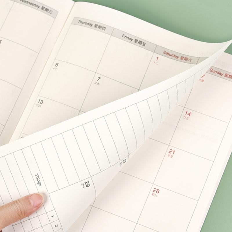 2025 Monthly Planner Notebook for Women Student Letter Size Softcover Budget Planner 8x11.2Inch for Planning Noting