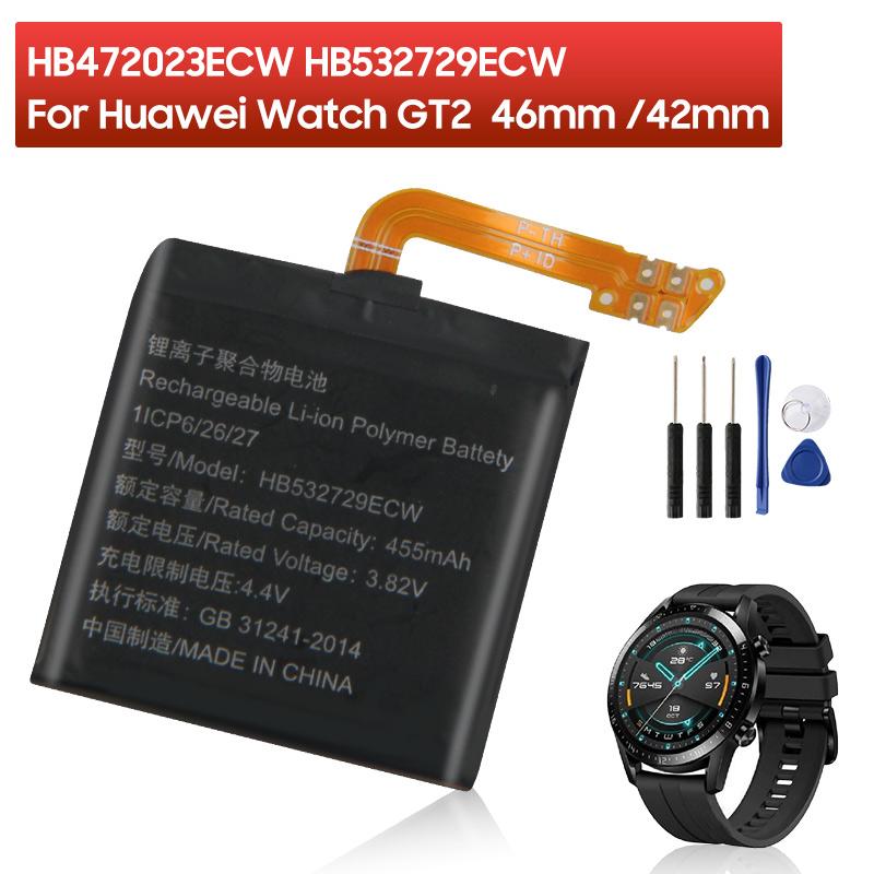 Akumulator litowo-jonowy do Huawei Watch GT2 GT 2 46mm 42mm HB472023ECW HB532729ECW Bateria do zegarka