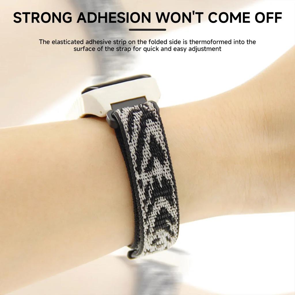 Nylonarmband für Xiaomi Smart Band 8 Active Loop Armband für Mi Band 8 Active Smartwatch-Armband Correa Gürtel Zubehör