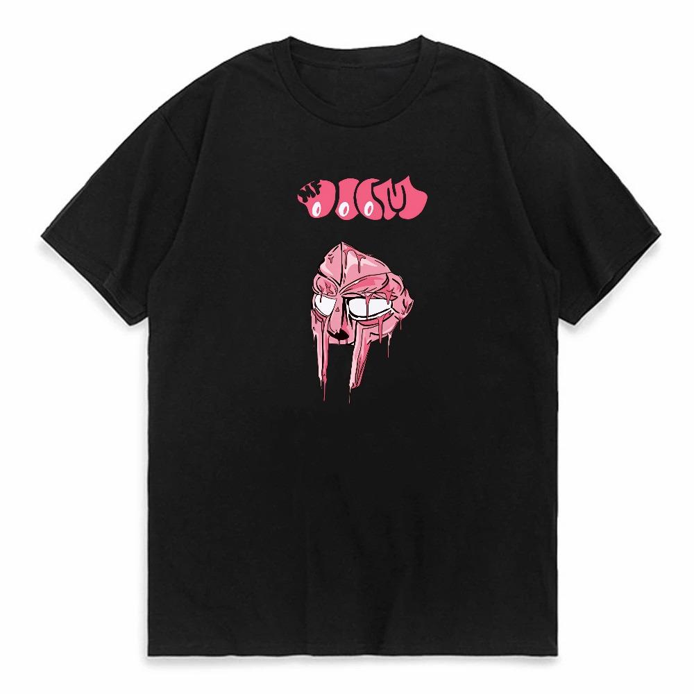 Mf Doom Popular Rap Singer Street Style T Shirt Casual Unisex Unisex Tshirt For Summer Comfortable Loose Fit Short Sleeves Tee