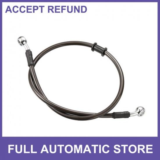 Single Motorcycle Brake Clutch Oil Hose Universal Rubber, Steel 70cm  2756