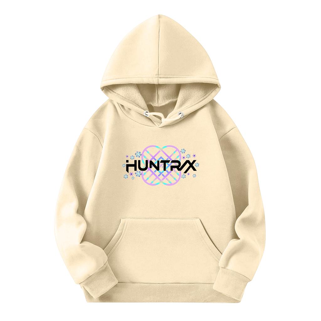 Bluzy dla nastolatek Bluzy z kapturem Długi rękaw Ściągacz ze ściągaczem Uroczy obszerny kaptur