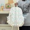 Schoolbag Backpack Female Cute Soft Sister Polka Dot Rabbit Schoolbag New Middle and High School Students College Students Leisure Travel Backpack