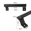 Ergonomic Door Handle Aluminum Sliding Door Handle Comfortable Grip Design Elegant Appearance High-Temperature Coating