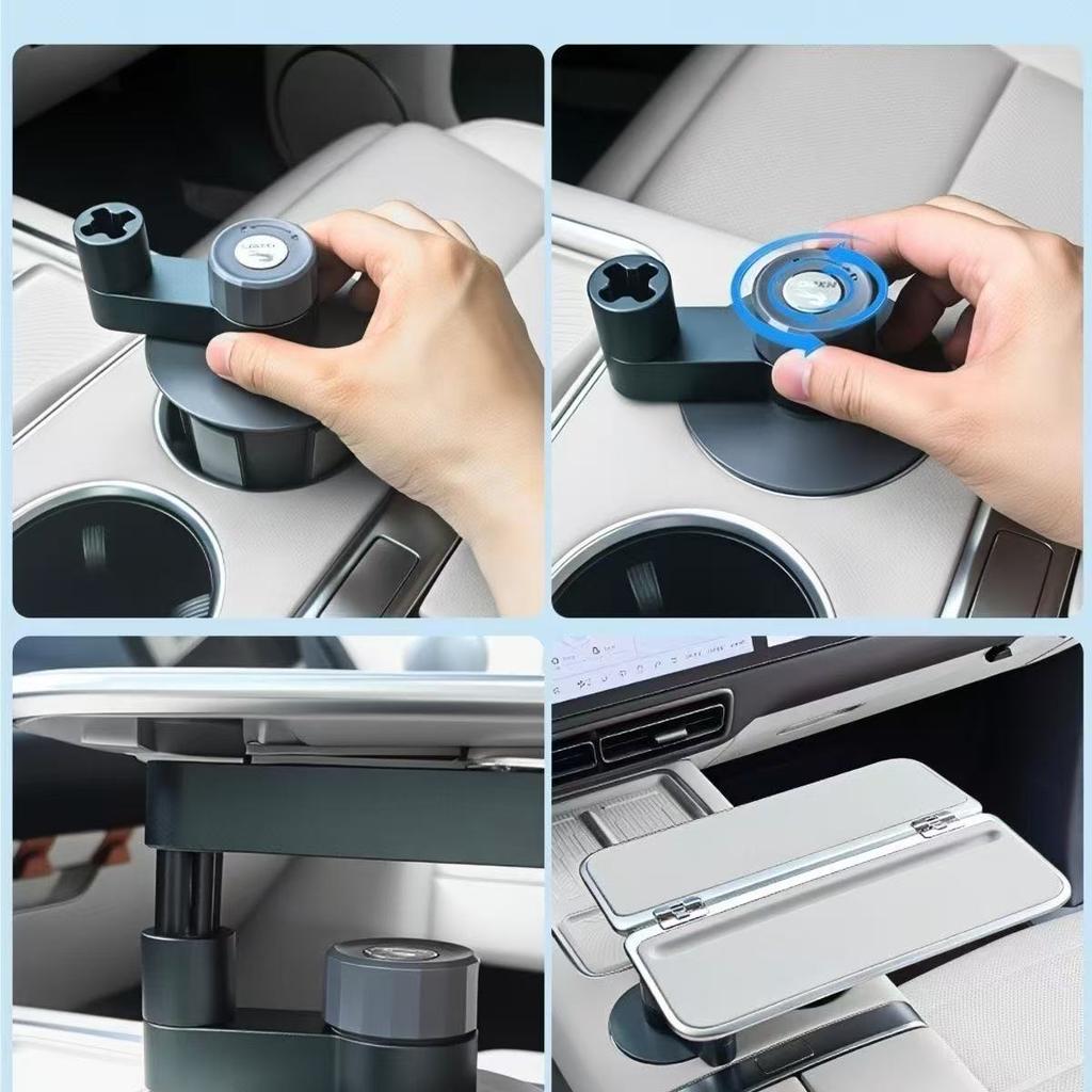For Li Lixiang L6 L7 L8 L9 MEGA I6 I8 Upgrade Car Floating Small Table Board Multifunctional Car Small Office Desk Tea Table