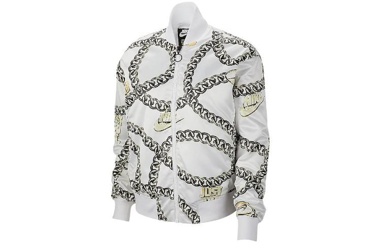 Nike Puffer Jackets Women s White Stand Collar Moderate Other CI9997-100 M