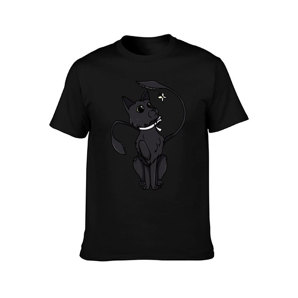 Displacer Beast Kitten TShirt Plus Size Solid Color TShirt
