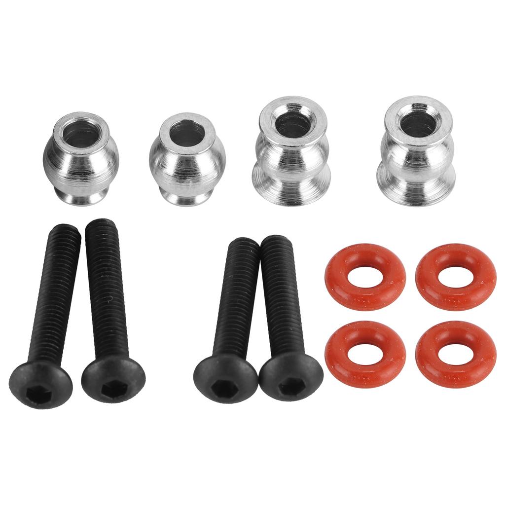2pcs Aluminum Alloy Front Shock Struts Damper Spare Parts Fit for Outcast 1Celsius10 RC Model
