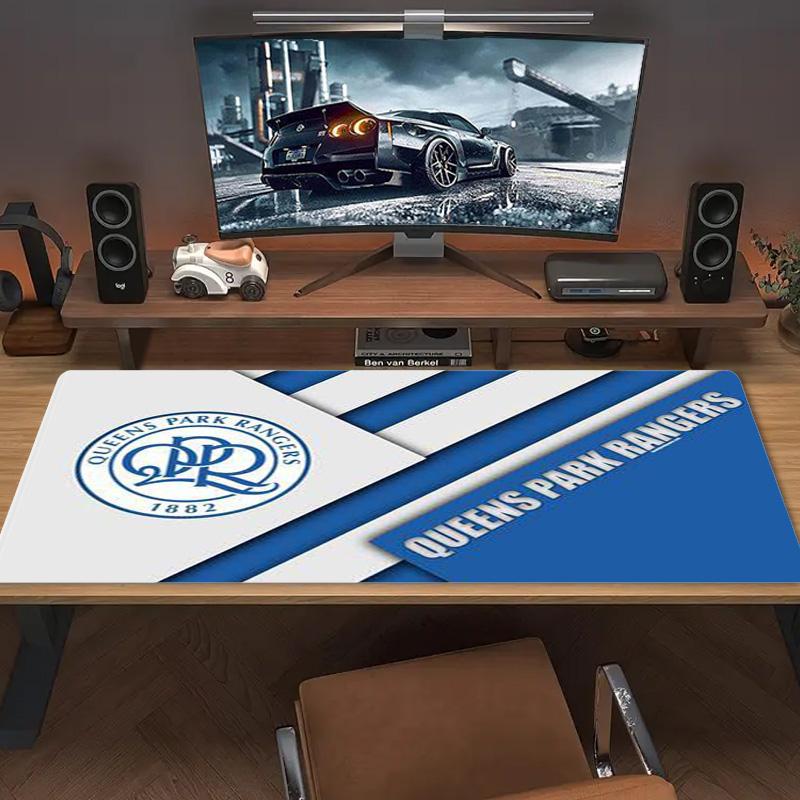 Queens Park Rangers Color Mouse Pad Large Gaming Table Cushion Non-slip Laptop Tablet Big Mousepad XXL Mat Mini PC Playmat With Lock Edge