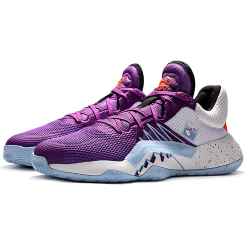 Adidas D.O.N Issue 1 Uath Jazz 'Black Purple' Sneakers FV6135