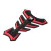 3D Gummi Universal Motorrad Kraftstoff Gastank Pad Schutz Aufkleber Aufkleber Rot