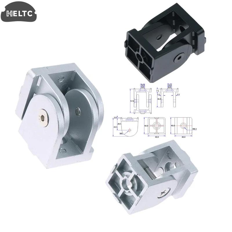 Zinklegierung Für 20 30 40 Serie Aluminiumprofile 2020/3030/4040 Zinklegierung Scharnier Industrieller Aluminium Verstellwinkel Verbinder