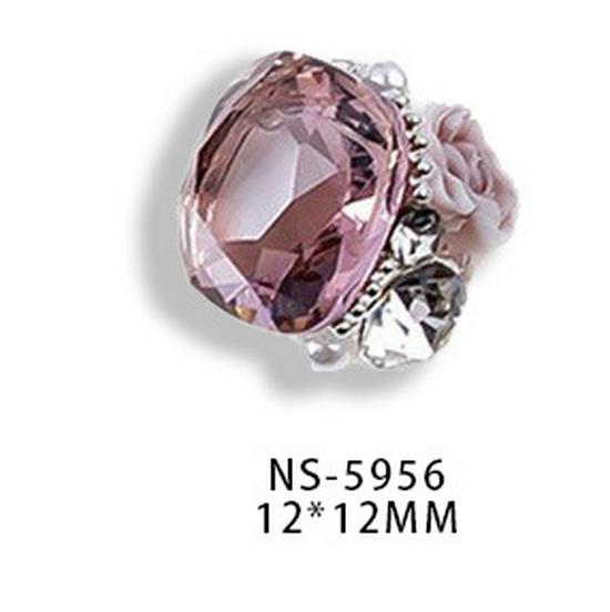 Hot Selling Crystal Rhinestone Nail Art Accessories - Glittering Rose Camellia Flower Decorations