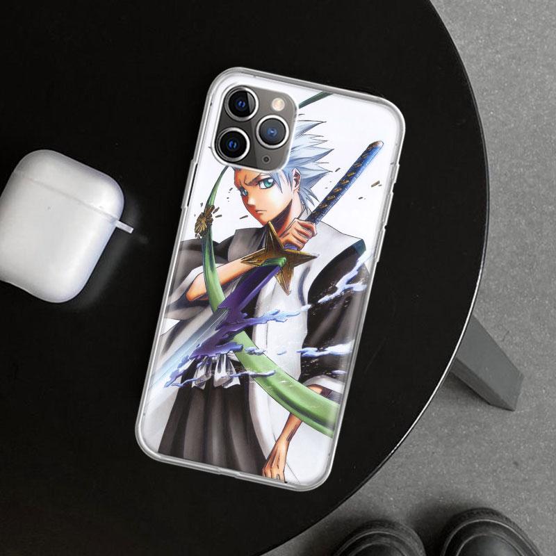 Hitsugaya Toushirou Bleach Phone Case Cover for iPhone 11 12 13 Mini 14 15 Plus 16 Pro Max 17 Air 7 8 + SE Art Customized Fundas