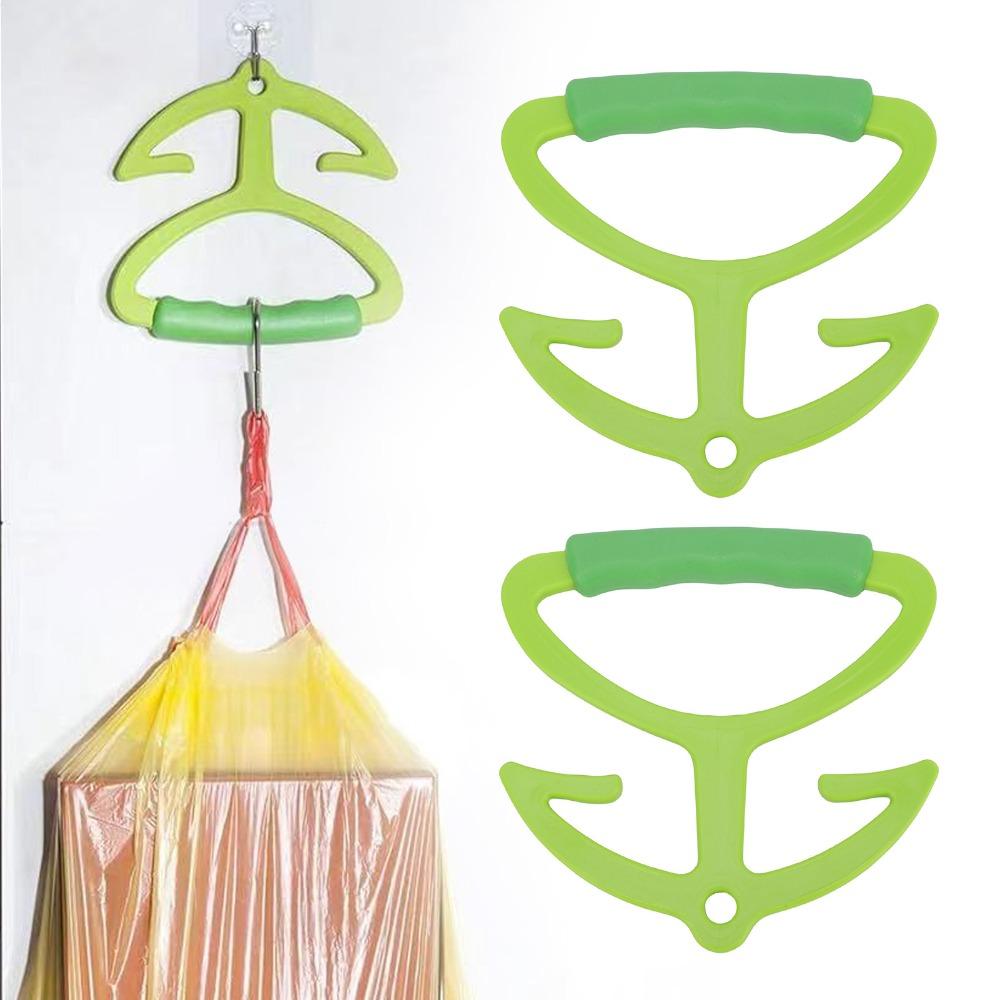 2Pcs Soft Grip Grocery Bag Holder Green Bag Handle Holder Shopping Bag Carrier  Shopping Carry