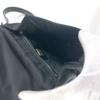 Fendi FF Logo Flap Crossbody Bag Pochette Shoulder Bag Nylon Black