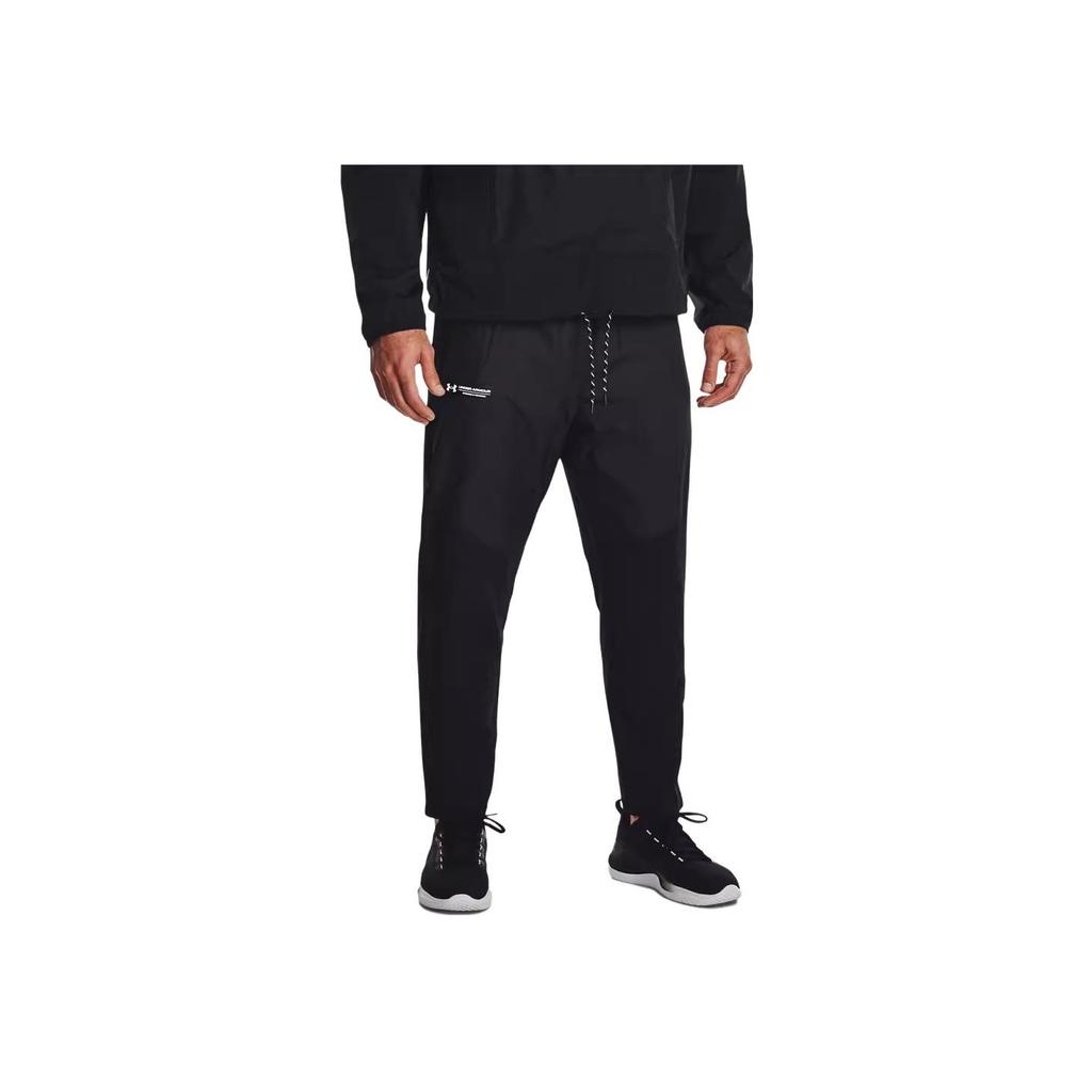 Under Armour Rush Woven Trainingshose Loose Herren Unterteile Schwarz 1377182-001