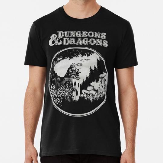 

Футболка Dungeons and Dragons Ретро Принт S-5XL Сделано в США 3XL
