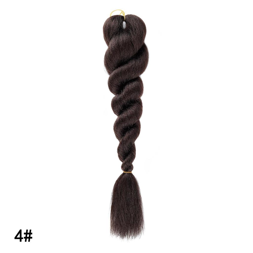 Buntes Ombre Jumbo Flecht Haar Niedrigtemperatur Flammhemmend Synthetisches Haar Großpackung Verwicklungsfrei Häkel Twist Zöpfe Haarverlängerungen