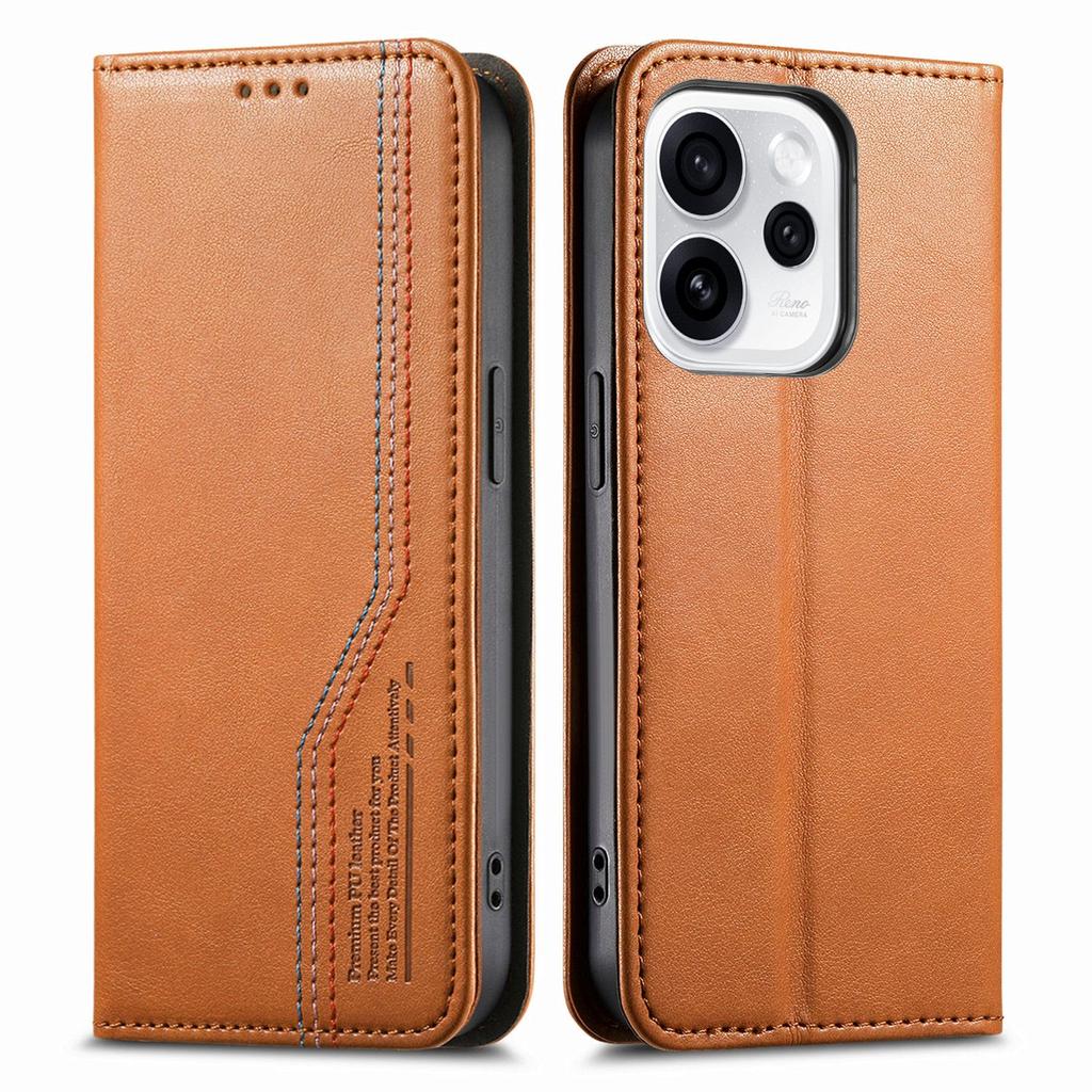 Wallet Leather Flip Case for Realme 16 15 15T 14 14X 13 12 Pro+ Lite 4G 5G, Card Holder, Magnetic Closure, Kickstand