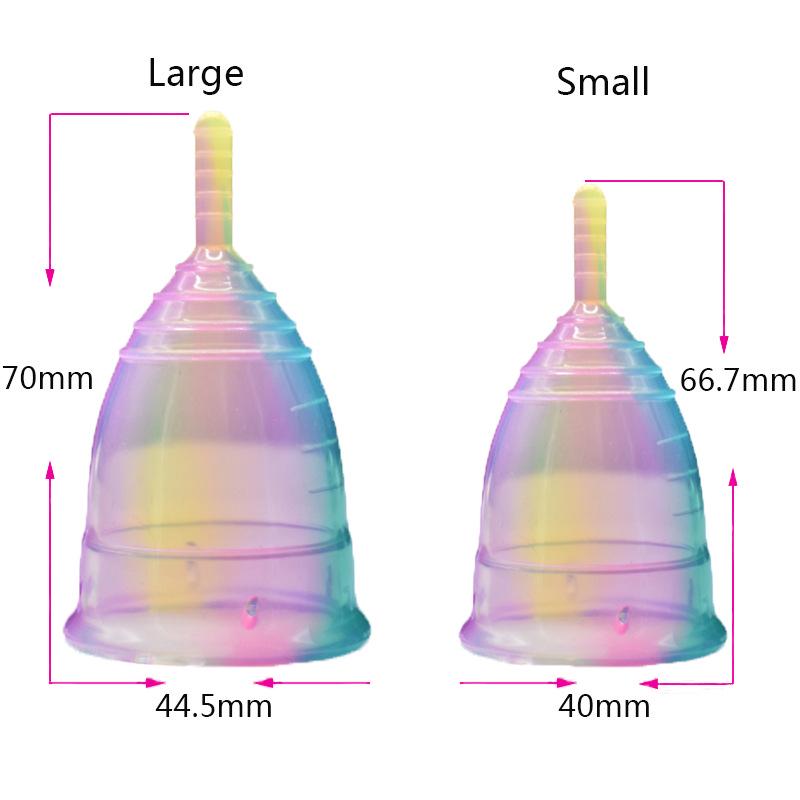 Sleek Silicone Menstrual Cup: Leak-Proof, Swim-Friendly Period Solution