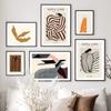 Sofia Line Exhibition Nordic Posters, Colorful Abstract Canvas Painting, Girl Wall Art, Girl Pictures, Living Room Decor
