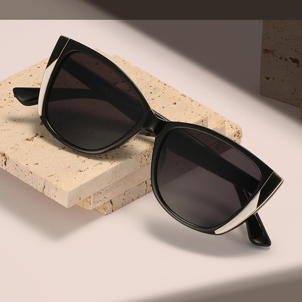 Fashionable Monochromatic Sunglasses High-Quality Simple Design Suitable for Daily Wear Unisex European Style for Men And Women