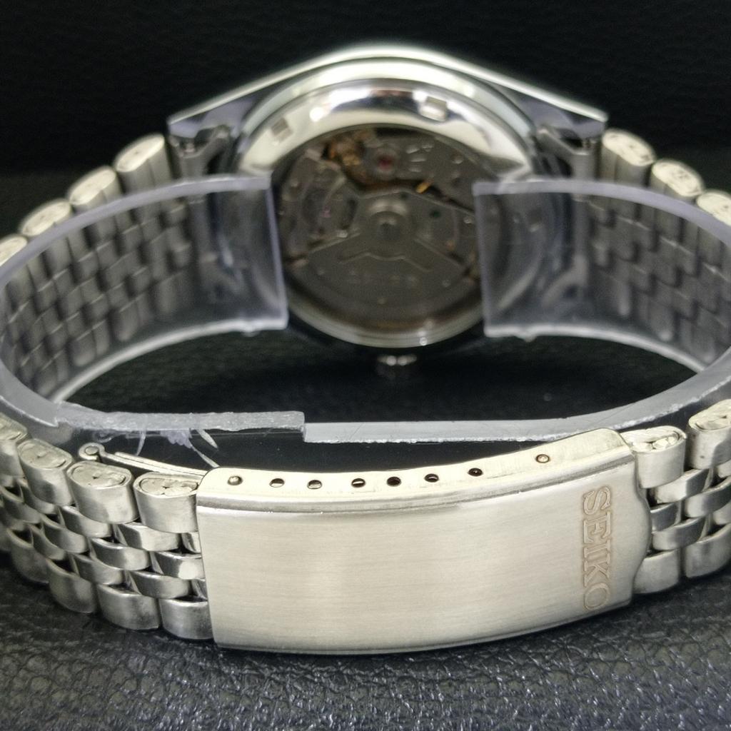 AUTOMATIC VINTAGE REFURBISHED SEIKO 5 6309A JAPAN MENS SILVER WATCH A440756-9 Sk-a440756-1
