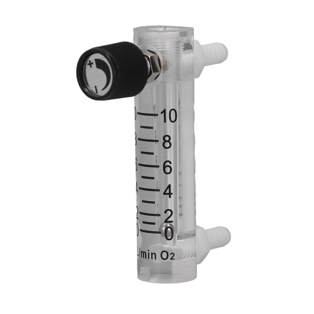 Panel Type Flow Meter 0‑10LPM Acrylic Gas Flowmeter Tester for Measuring Control