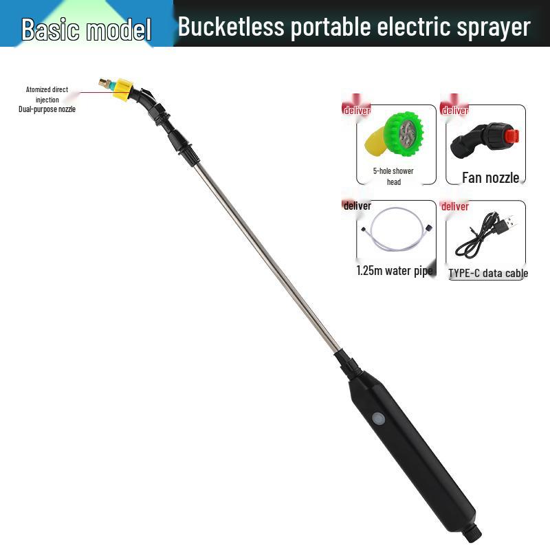 

New High-Pressure Electric Sprayer with Lithium Battery - Shoulder-Mounted for Agricultural and Household Disinfection